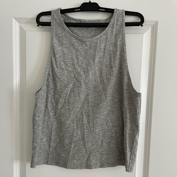 Born Primitive grey cropped muscle tee - Picture 1 of 1